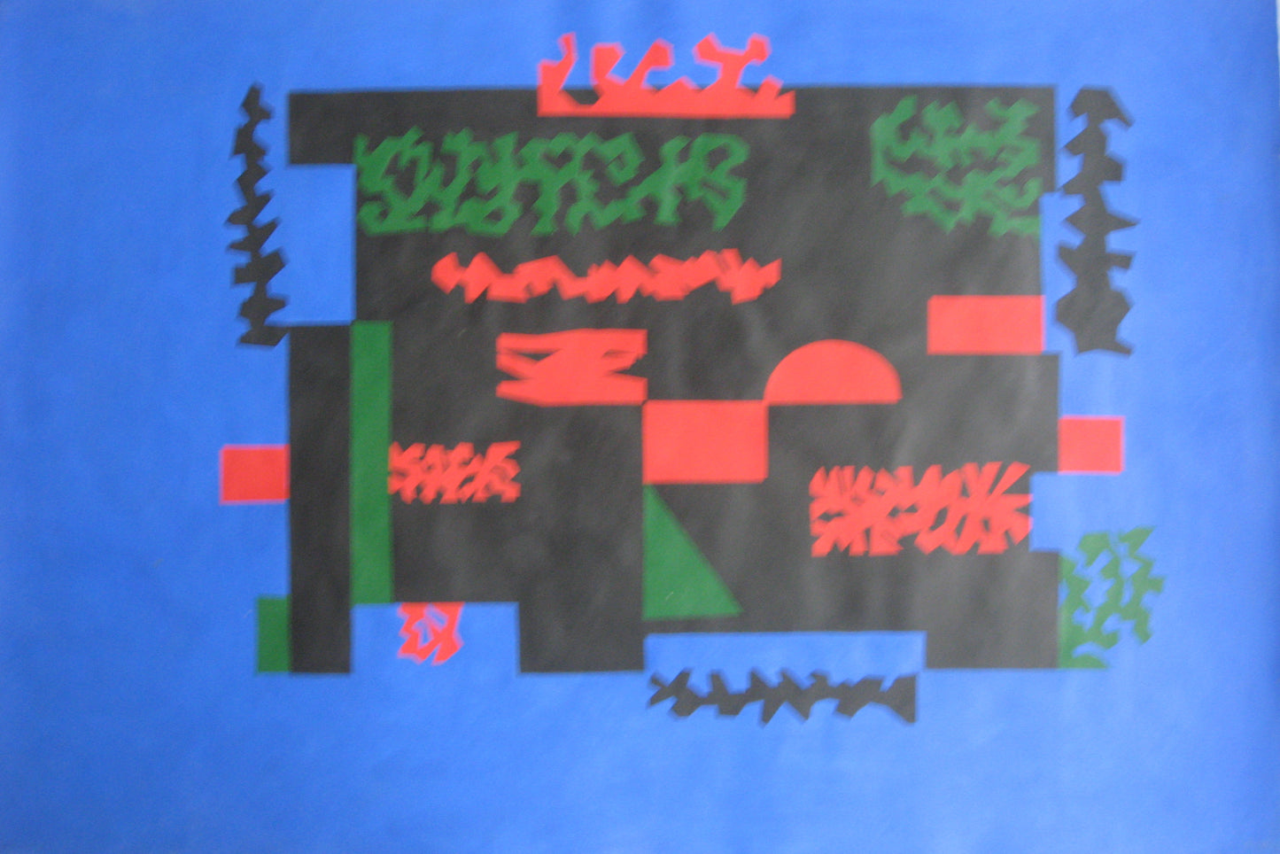 Garlands, Painting