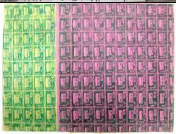 Untitled (Money Works Series), Painting