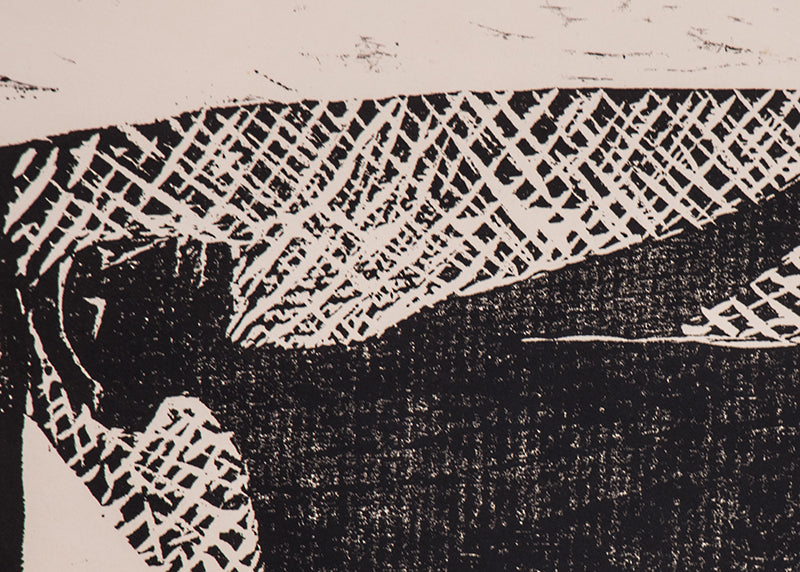 Man and Hammock, Print, 1940