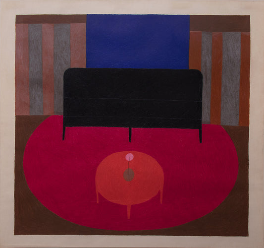Untitled (Living Room Interior), Drawing, circa 1950-1965