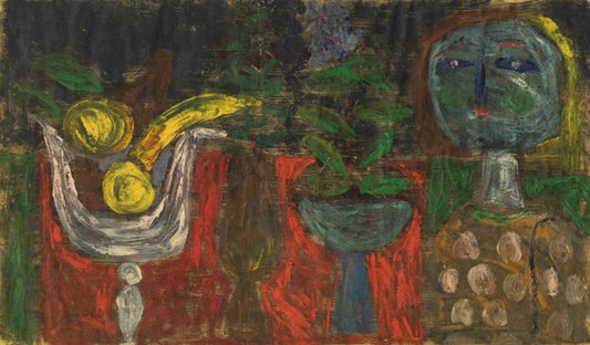 A Grand Personage, Painting, 1950