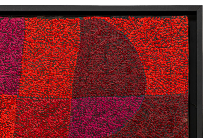 The Fortune Teller (Semi Abstract Woman), Painting, 1991
