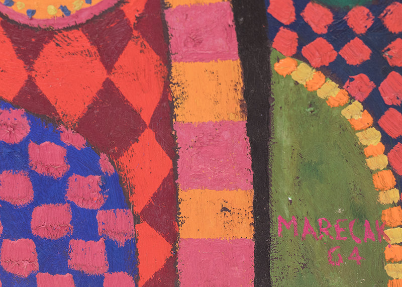 The Committee (Seven Figures), Painting, 1965