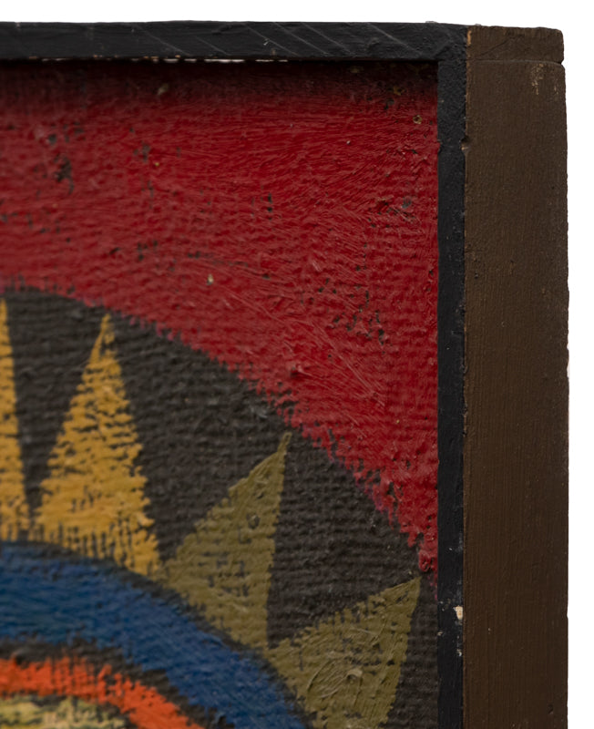 The Three Fates Sit #1 (Three Women), Painting, 1962