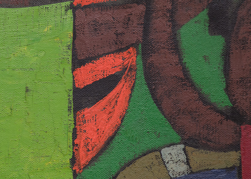 When As A Butterfly (Three Abstract Figures), Painting, 1966