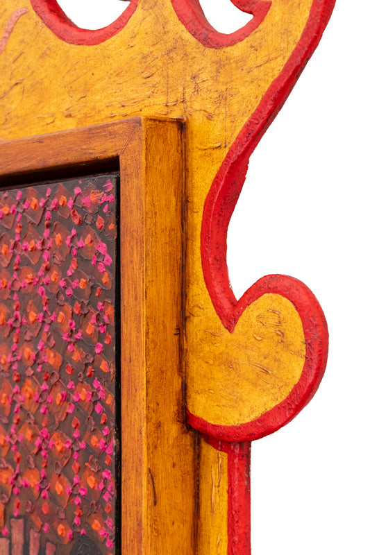 War Goddess Stands For Her Portrait (Woman with Sword), Painting, 1968