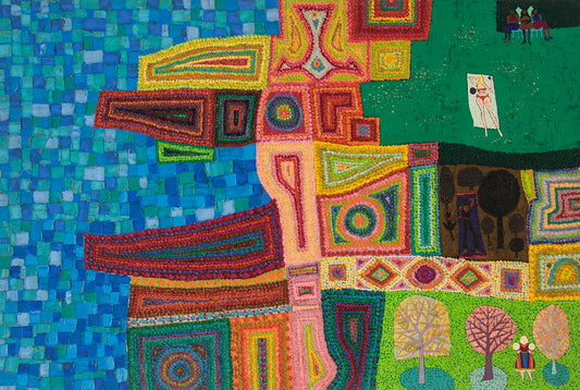 Edward Marecak (1919-1993) artwork for sale. Persephone Eats of the Forbidden Fruit, Painting, 1980, Denver, Colorado, Art Gallery)