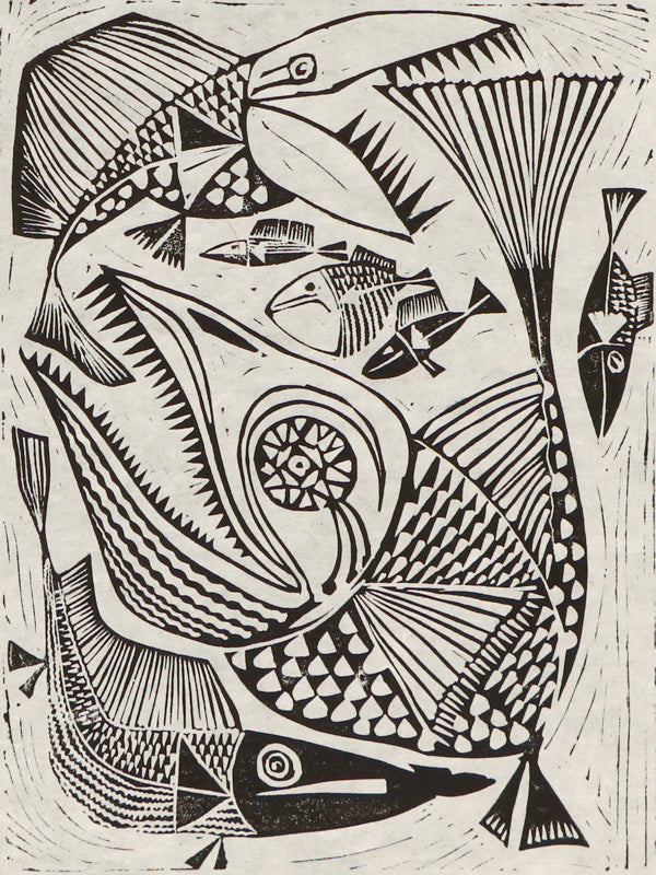 Big Fish Eats The Little Fish, Print