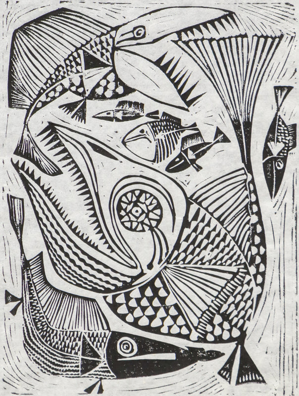 Big Fish Eats The Little Fish, Print