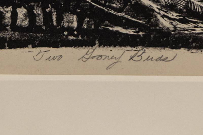 Gooney Birds (Two Birds), Print, circa 1940-1970