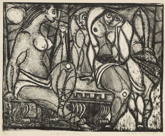 Judgement of Paris (Three Abstracted Women), Print