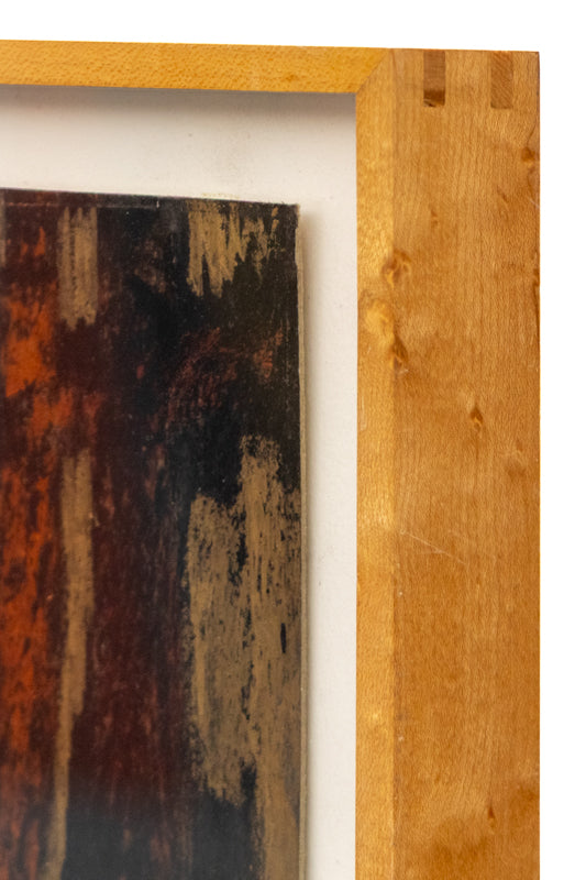 Forest of the Autumn Witch (Abstracted Forest), Painting, circa 1960