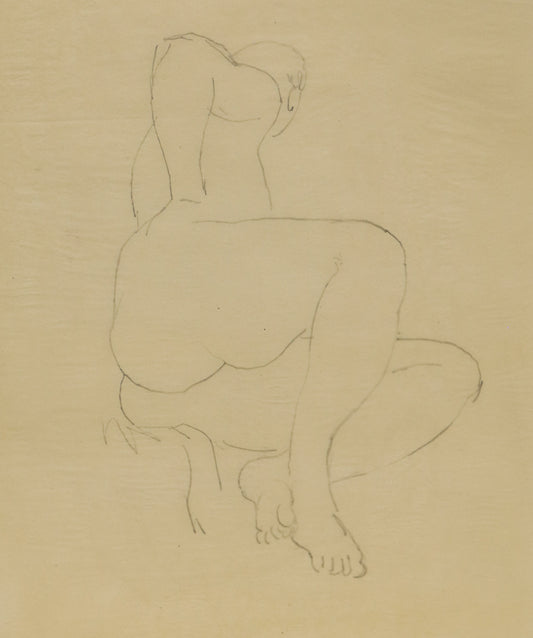Untitled (Nude Figure Study), Drawing