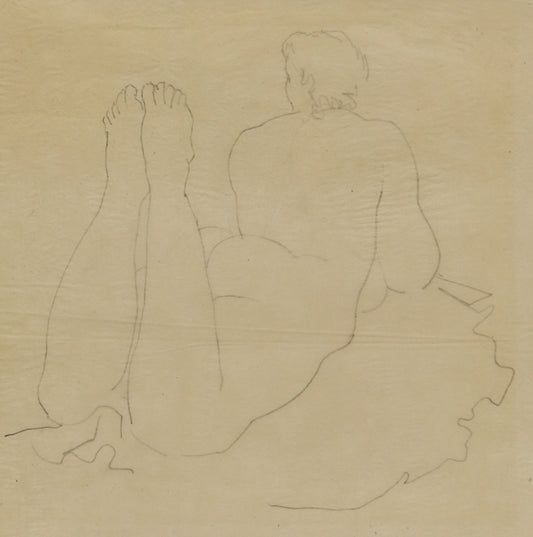 Untitled (Nude Figure), Drawing