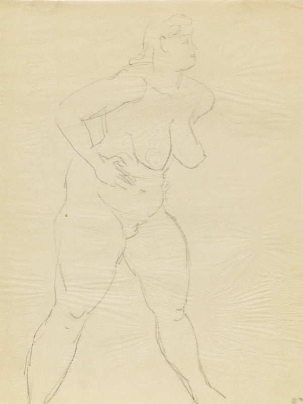 Untitled (Nude Woman), Drawing