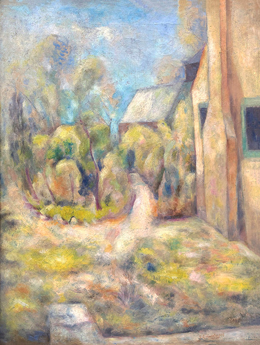 Early Spring (Thompson's Studio), Painting, 1933