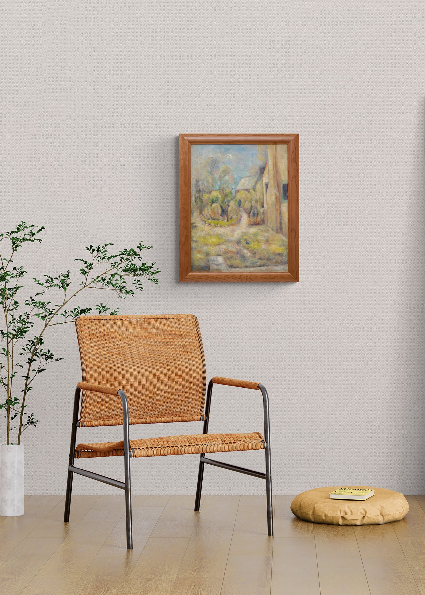Early Spring (Thompson's Studio), Painting, 1933