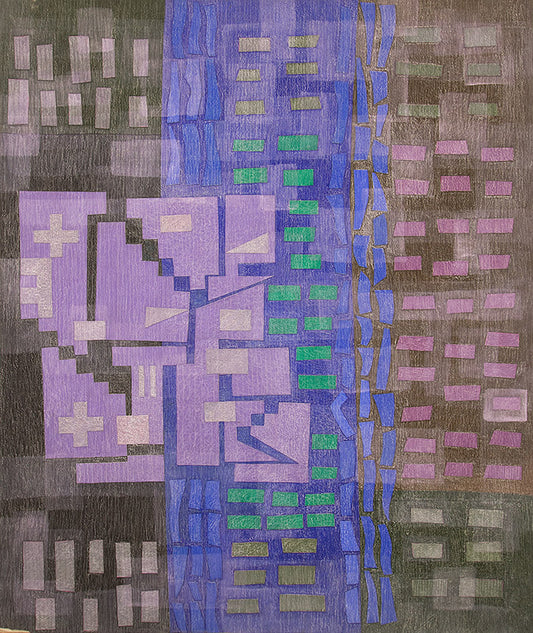 Untitled (Color Grid), Painting