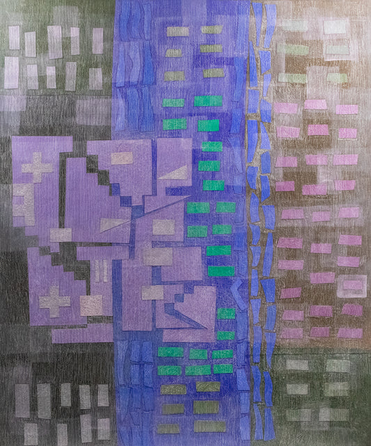 Untitled (Color Grid), Painting