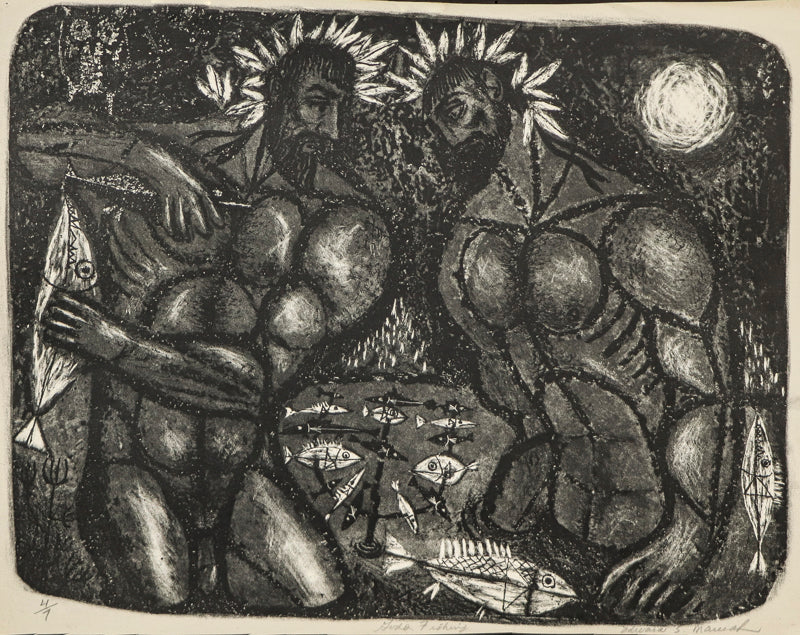 Gods Fishing, Print