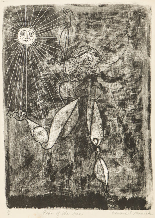 Fear of the Sun (Running Woman), Print