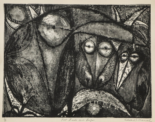 Fat Birds and Bugs, Print