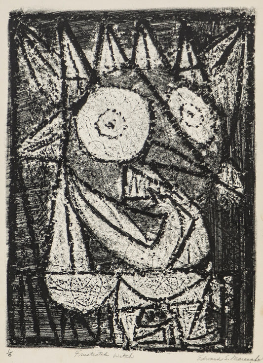 Frustrated Witch (Abstracted Female Figure), Print