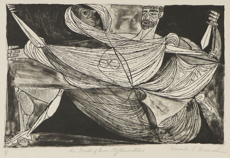 The Death of Queen Clytemnestra, Print