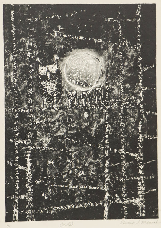 Edward Marecak (1919-1993) artwork for sale. Owls, Print, circa 1940-1970, Denver, Colorado, Art Gallery)