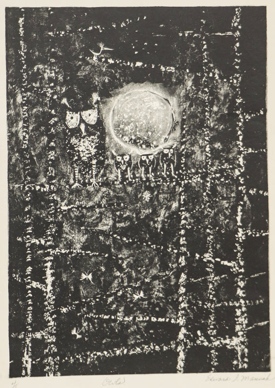 Owls, Print, circa 1940-1970