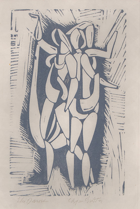 The Dancer (Abstracted Figures), Print