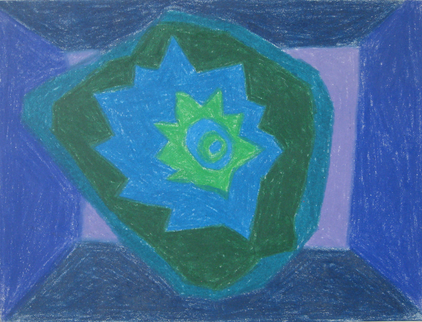 Untitled (Radiating Shape), Drawing