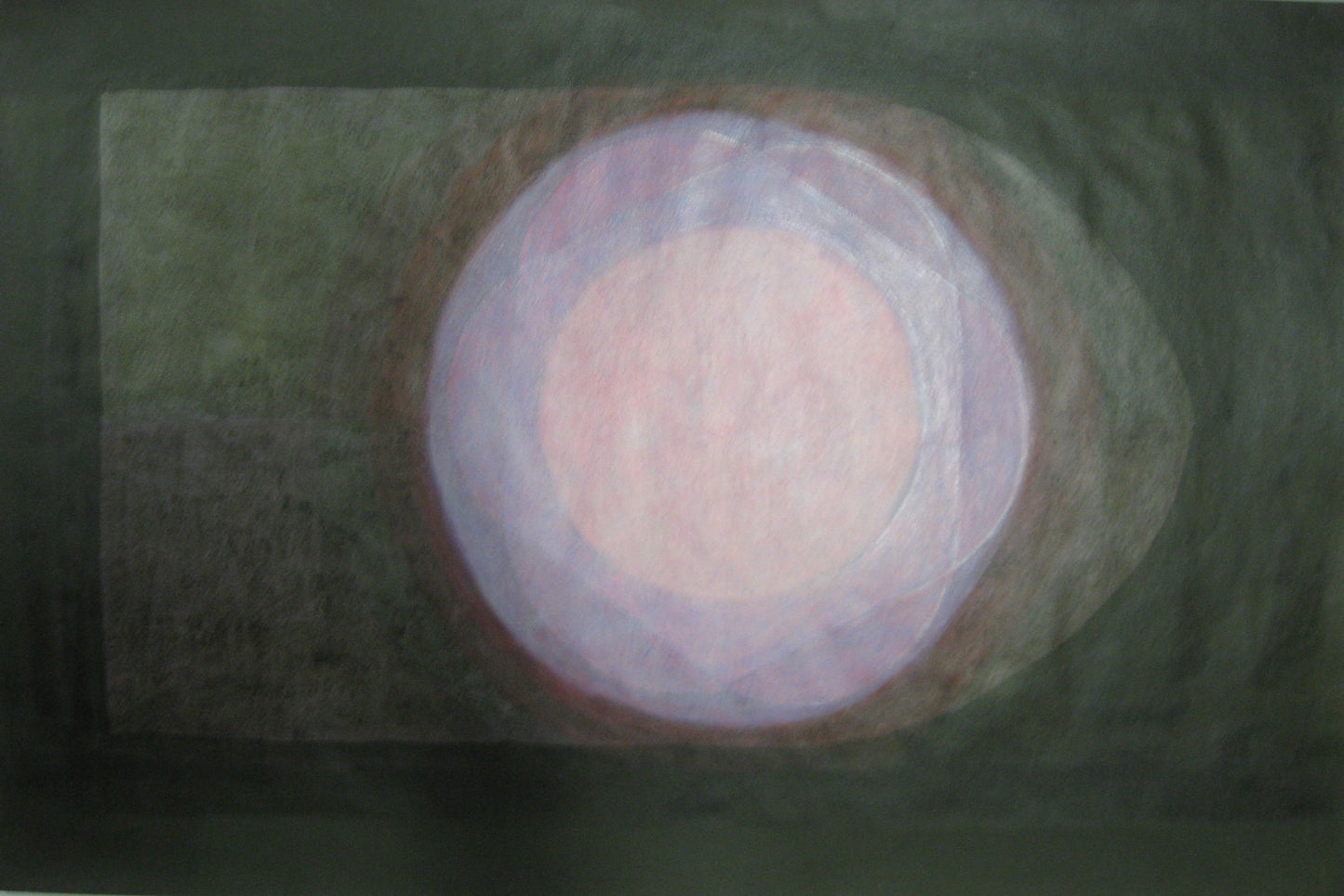 Untitled (Mauve Orb), Painting