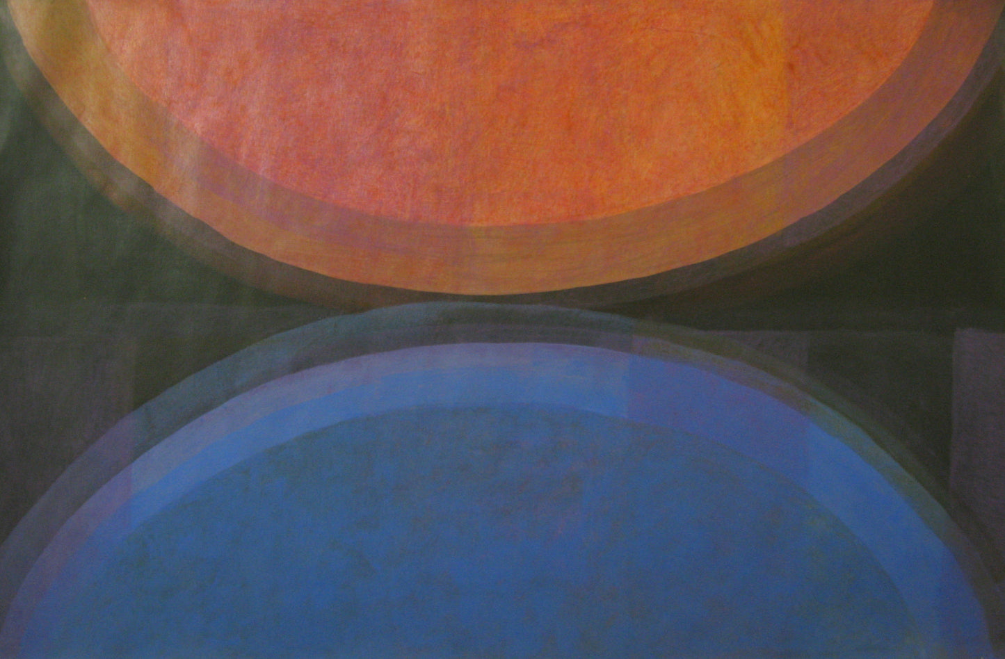 Untitled (Opposing Forms), Painting