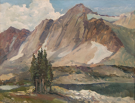 Untitled (Mountain Landscape), Painting, 1947