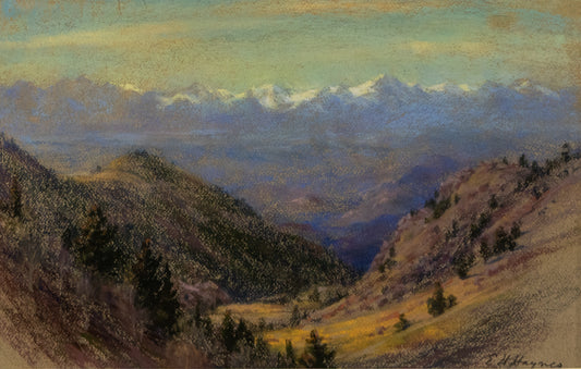 Sangre de Cristos (Mountain Range, Southern Colorado), Drawing, circa 1930-1950