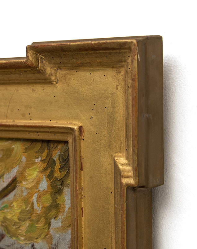 Untitled (Autumn Trees), Painting, circa 1930