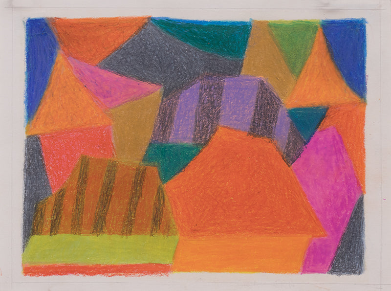 Untitled (Geometric Study), Drawing