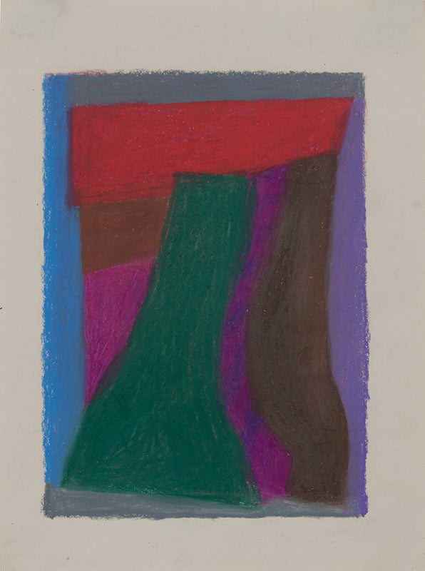Untitled (Overlapping Planes), Drawing