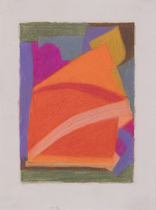 Untitled (Layered Shapes), Drawing