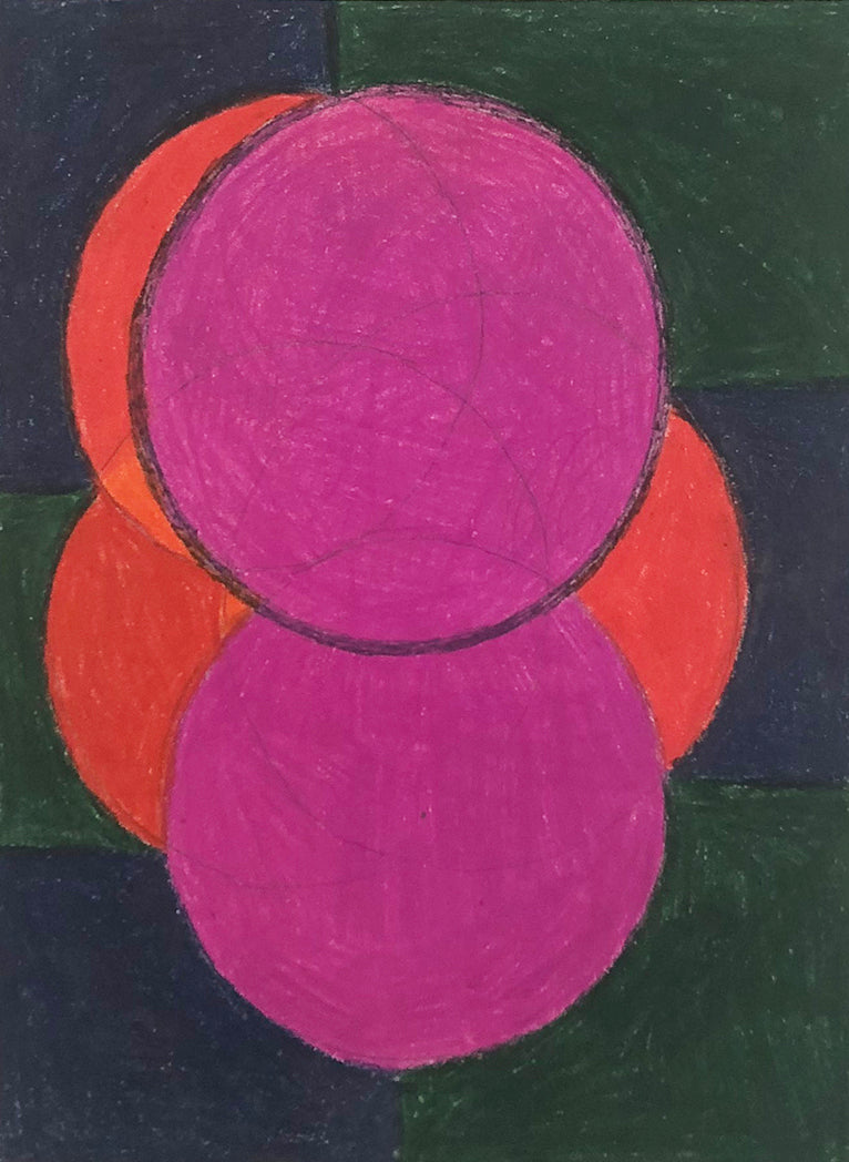Untitled (Stacked Circles), Drawing