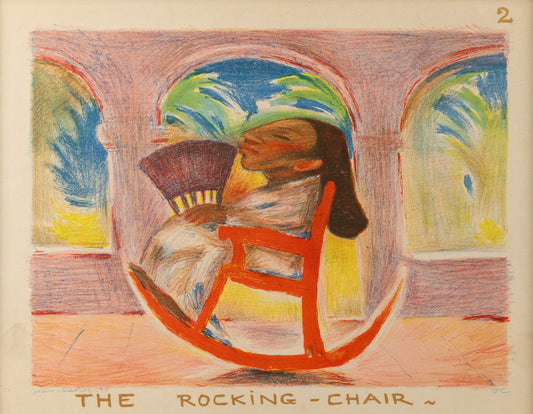 The Rocking Chair; Pircture Book No. 2., Drawing, 1933