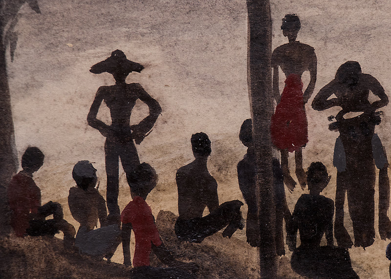 From Haitian Sketchbook, 10, Painting