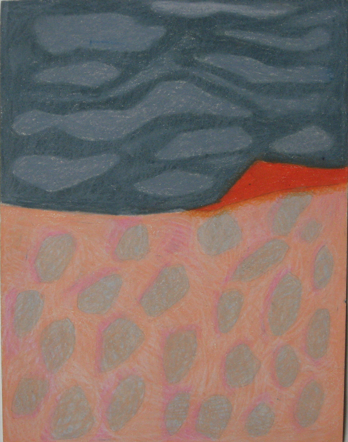 Untitled (Lava Flow), Drawing