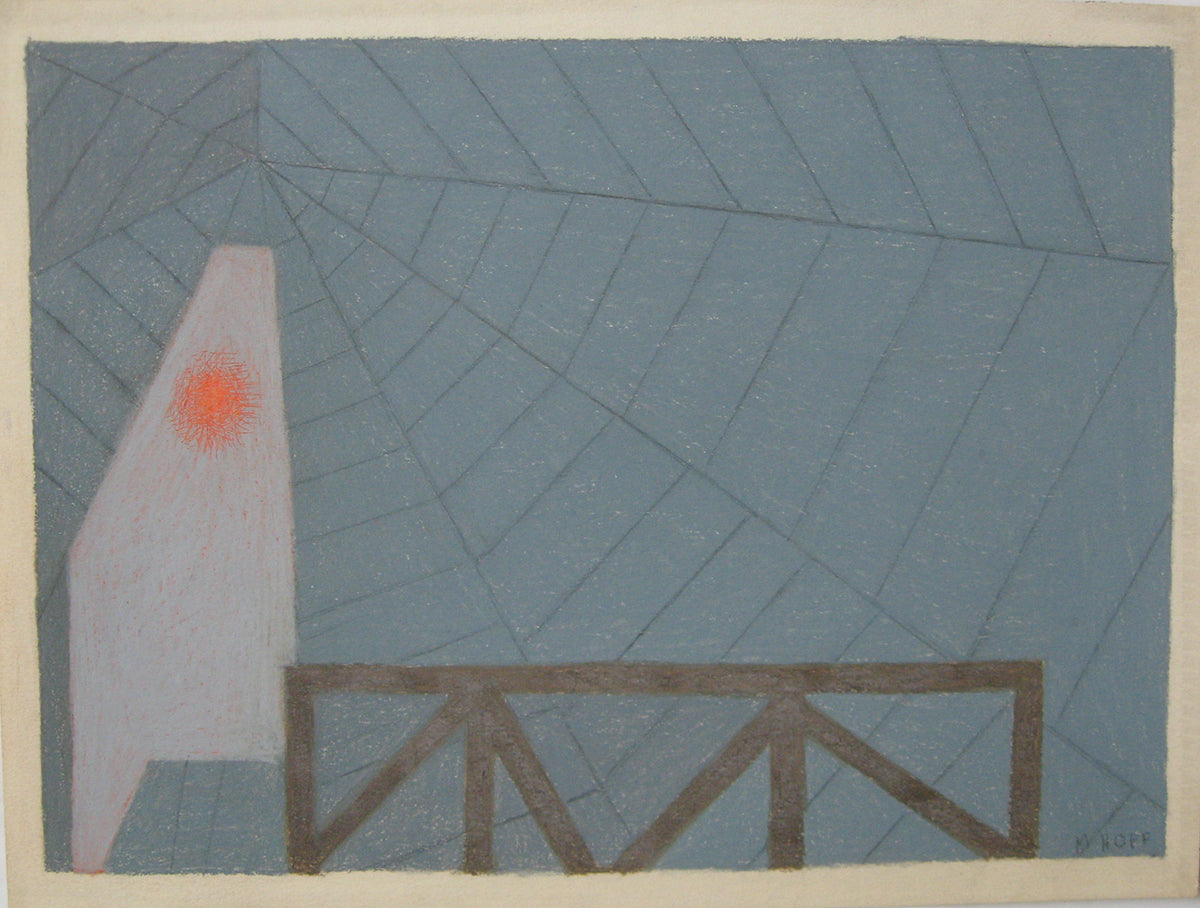 Corner of the Solar House, Drawing