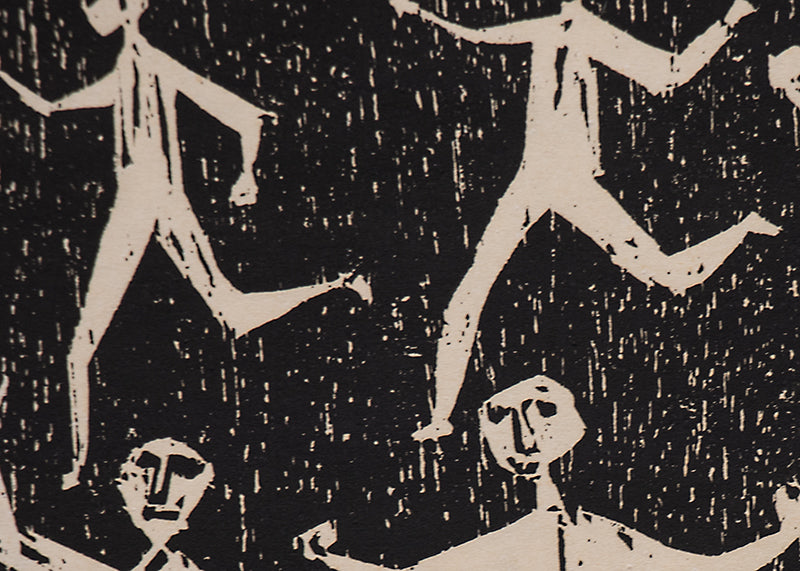 Untitled (Running Figures), Print