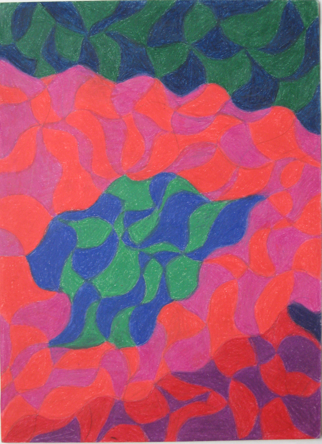Improvisation Series: Wavy Line, Drawing