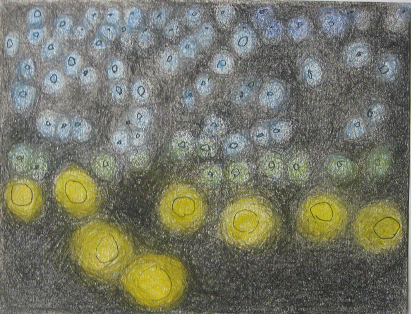 Untitled (City Lights), Drawing