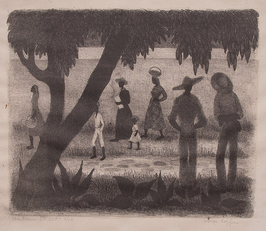 Haitian Street 7/14, Print