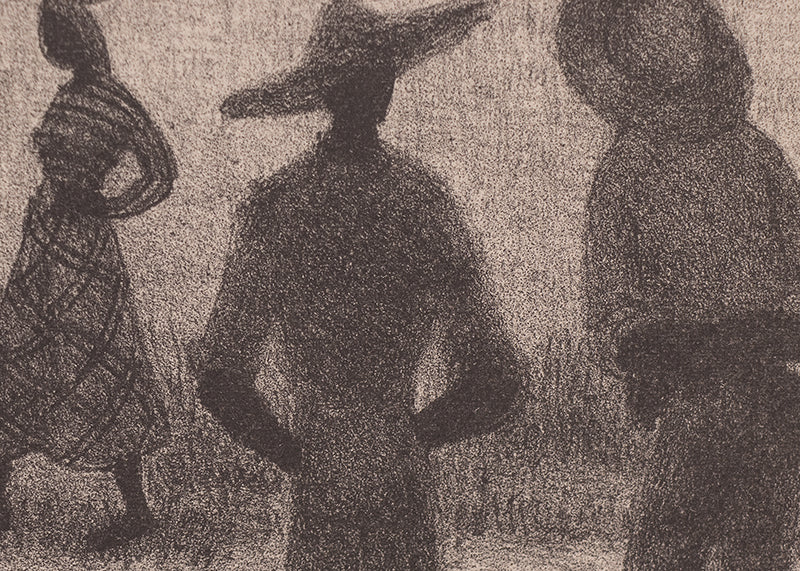Haitian Street Scene, Print